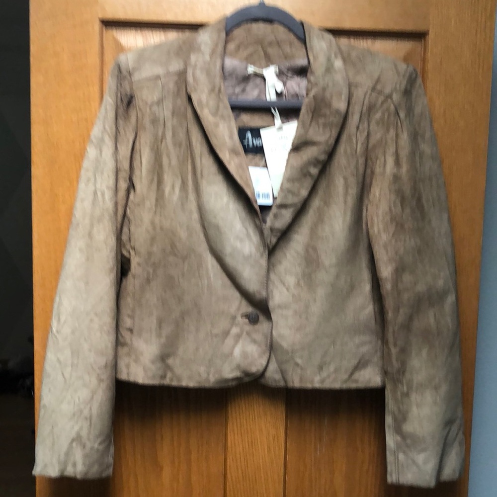 Urban Outfitters Urban Renewal Vintage Suede Jacket NWT Size Medium